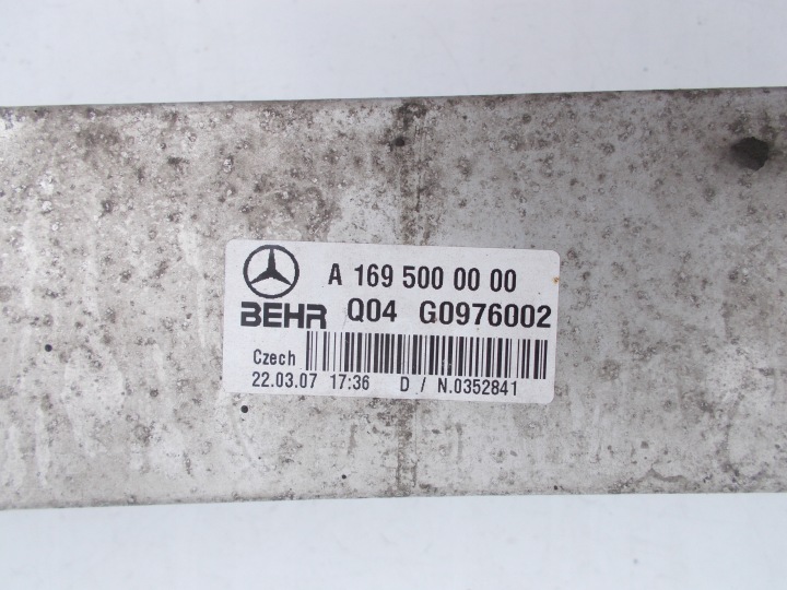 фото №11, Інтеркулер радіатор повітря mercedes a клас 169 2.0 cdi a1695000000