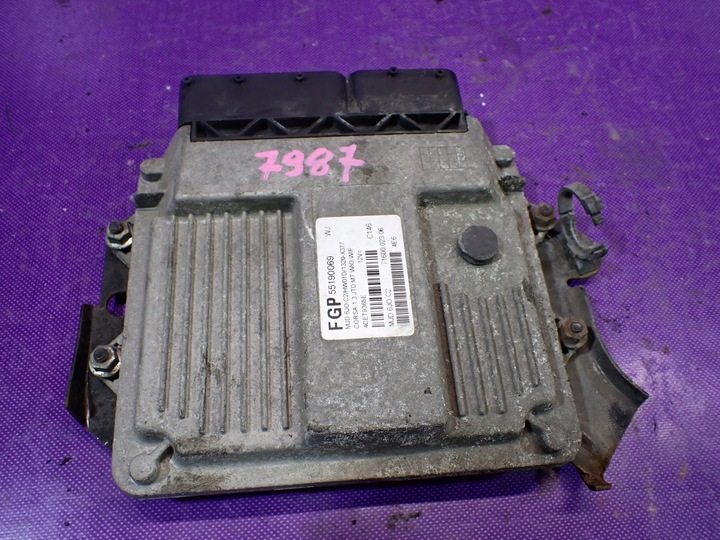 фото №2, Opel corsa c 1.3 cdti компьютер двигателя 55190069