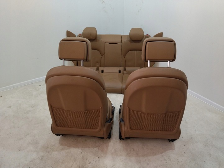 фото №11, Оббивка сидіння перед диван зад захист колонки вентиляція audi a7 2011-2018r