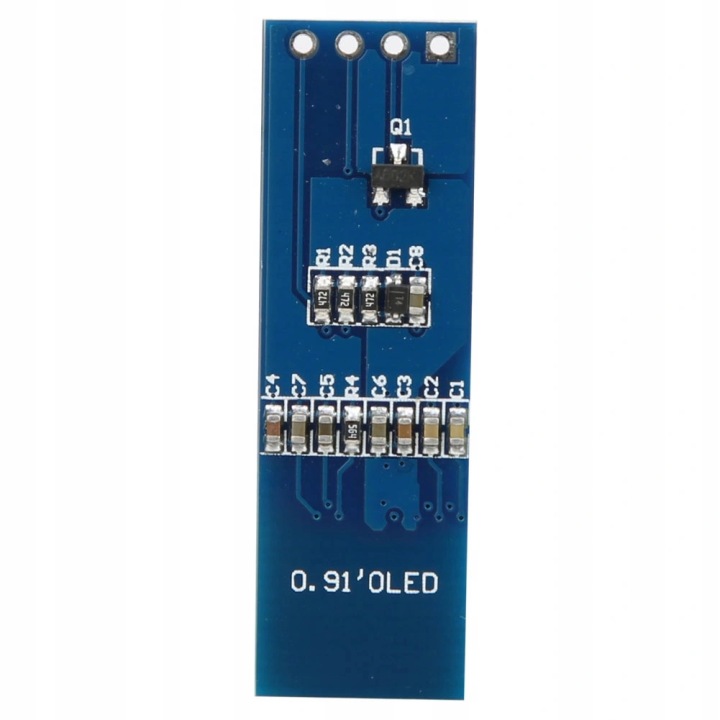 фото №8, Ssd1306 дисплей oled экран модуль 0,91" синий iic 12832