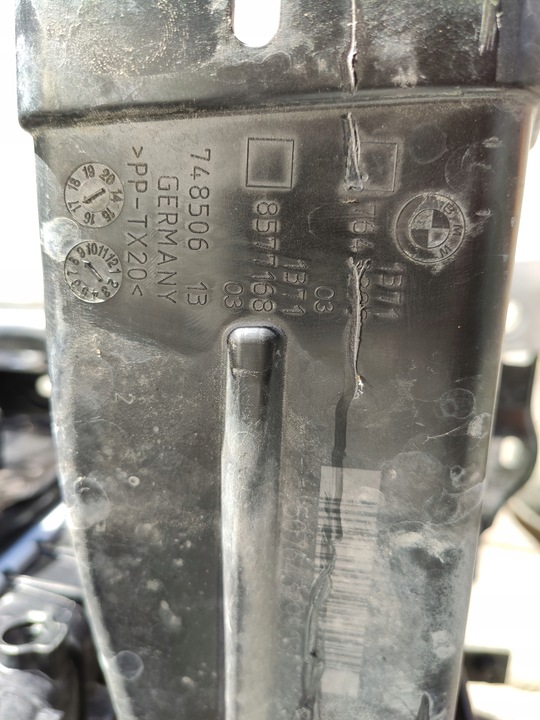 фото №14, Pas переднє комплектний bmw 5 seria g30 m550i 4.4 v8 biturbo радіатор балка