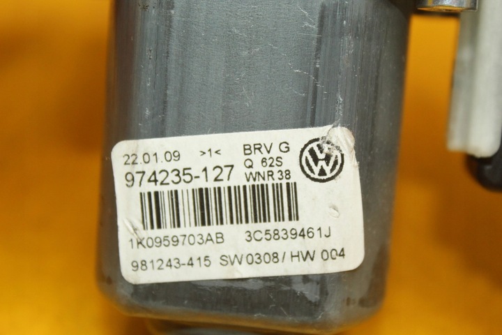 фото №9, Двигунчик блок керування скла лівий зад vw passat b6 1k0959703ab 1k0959795l