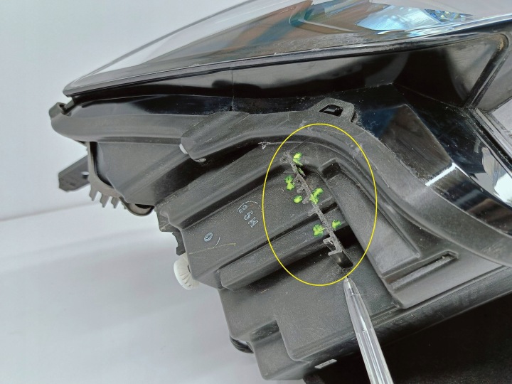 фото №9, Mg 5 mg5 v 20- фара права перед передня повний led eu 10796250 100-40152
