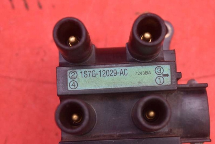 фото №7, Катушка зажигания 1s7g12029ac ford mondeo mk3 1.8 16v 110 km 00-03