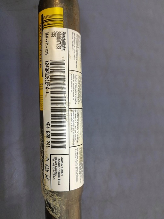 фото №5, Audi a8 d3 sedan довгий подушка безпеки шторка ліва