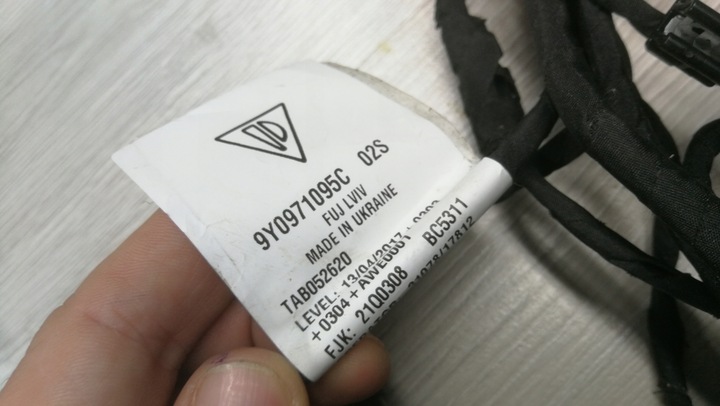 фото №9, Жгут pdc перед porsche cayenne 9y0971095c 6xpdc