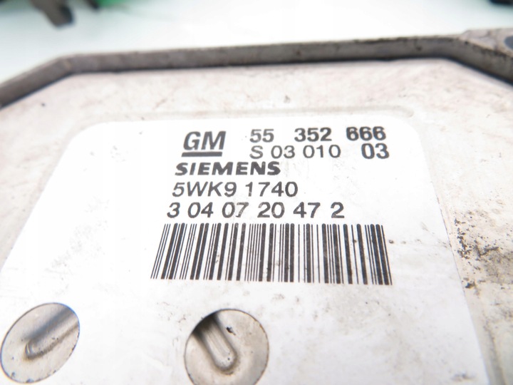 фото №9, Замок зажигания блок управления opel signum 1.8 z18xe 55352666 13132473 24443147