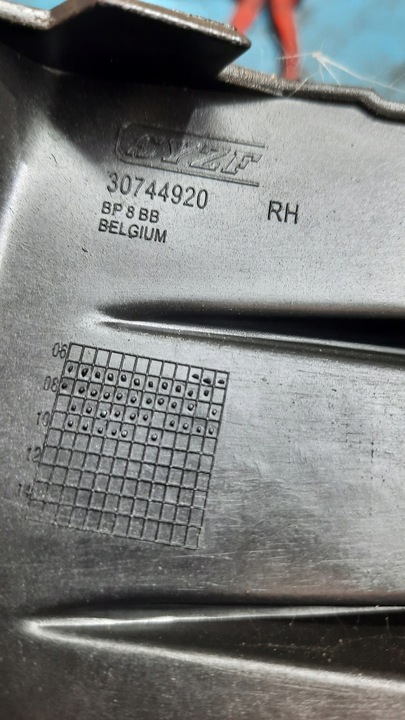 фото №7, Volvo s40 ii рамка решітка галоген права 30744920