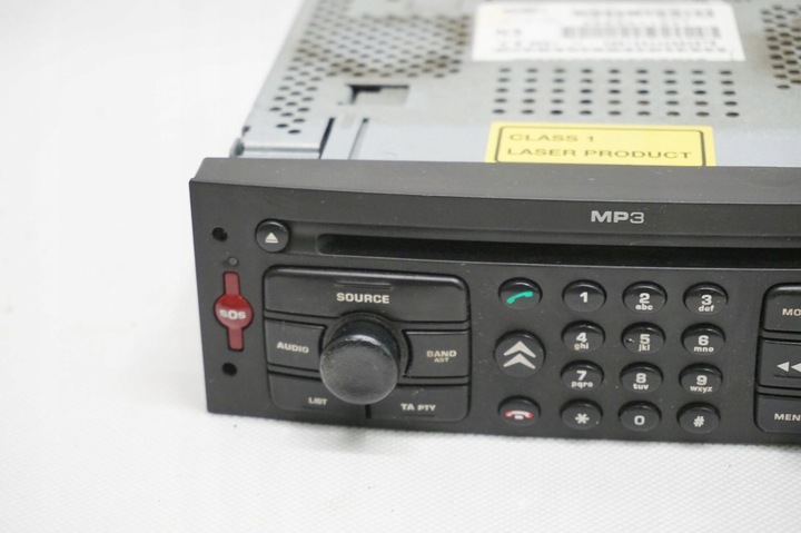 фото №2, Радіо citroen c4 picasso i 96629712xt re3 n3