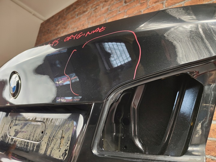 фото №13, Крышка зад задняя багажника bmw 5 f10 чёрный sapphire 475