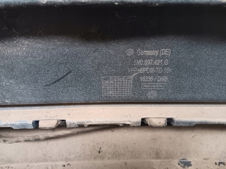 фото №14, Бампер зад vw tiguan рестайлінг pdc 5n0 оригінальний номер 5n0807421g