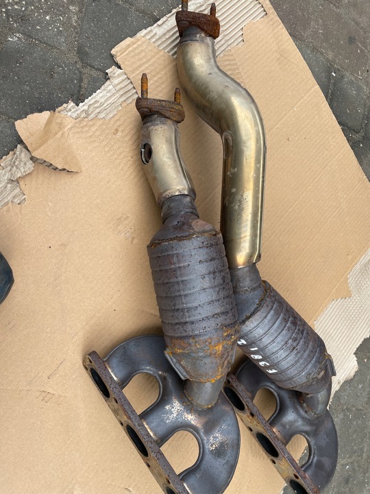 фото №9, Коллектор выпускной катализатор bmw e38 2.8 i m52 tu комплект