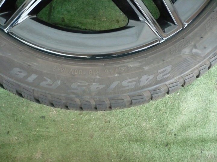 фото №11, Диски диски mercedes 213 зимний amg 4штуки 18 tpms