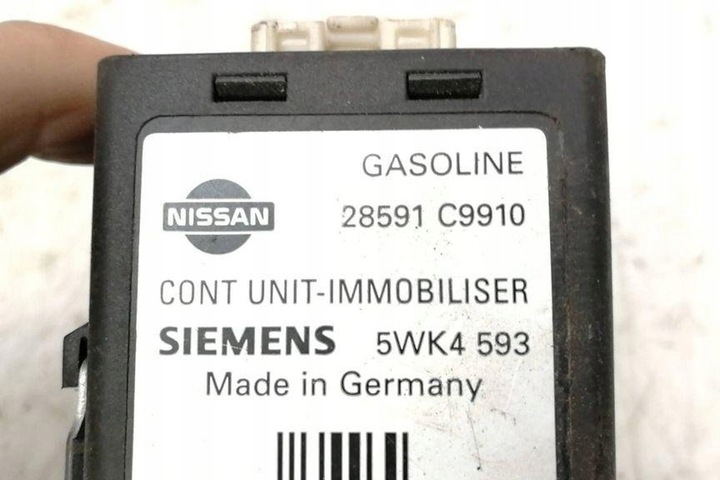 фото №9, Модуль иммобилайзера nissan primera хэтчбек p11 28591c9910 2.0l бензин