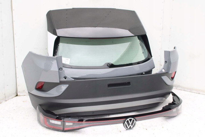 фото №7, Vw id4 pro зад бампер + кришка багажника + лампи лампа задній c2c2 la7c led