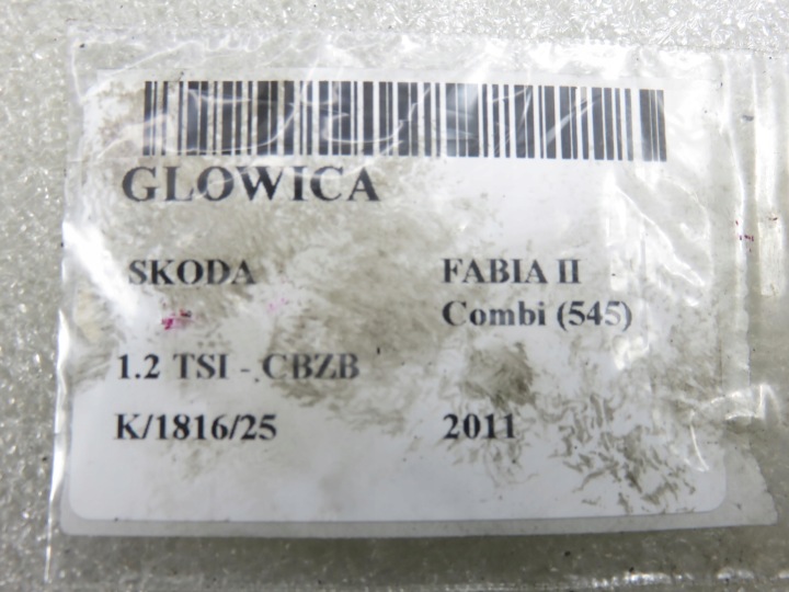 фото №10, Головка skoda fabia ii 1.2 tsi 03f103475k 03f103373d cbzb