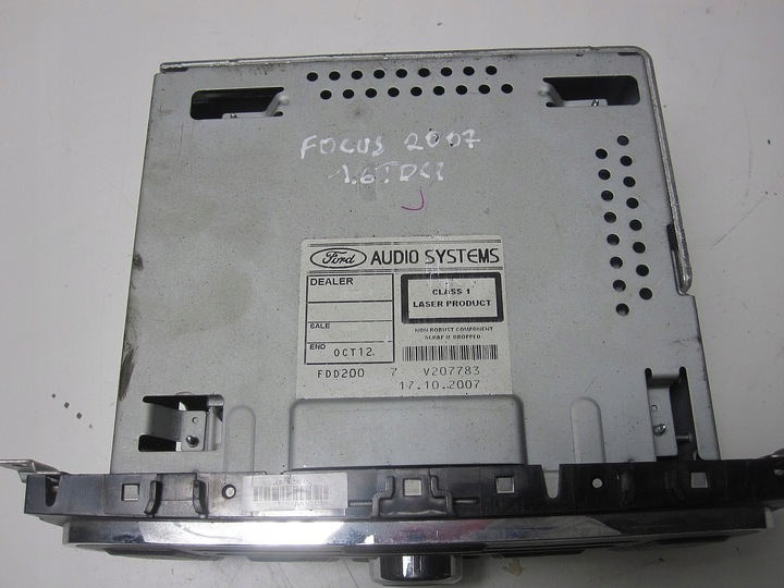 фото №2, Радіопрогравач cd ford focus ii 07r