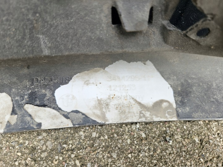 фото №10, Бампер перед передний bmw x3 e83 2003- 3414296-11 полный org