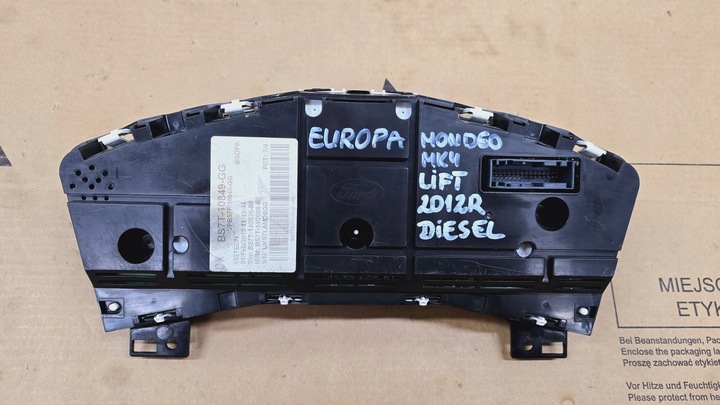 фото №14, Mondeo mk4 рестайлінг s-max i спідометр  великий 2012 r. дизель європа ustawię пробіг
