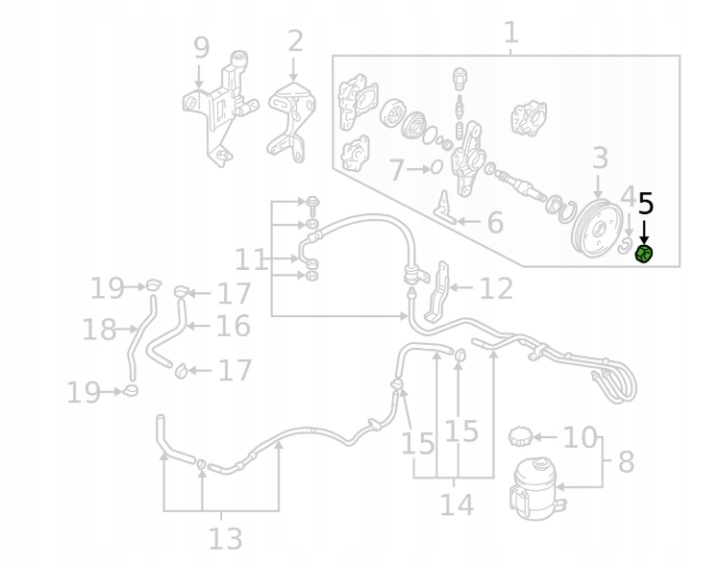 фото №7, Nakrętka-koło шкив hyundai elantra santa fe oem номер 57131 29100