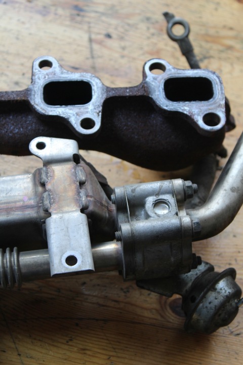 фото №8, Радиатор выхлопных газов egr corolla verso ii avensis t25 1ad 2ad 25680-0r020-00