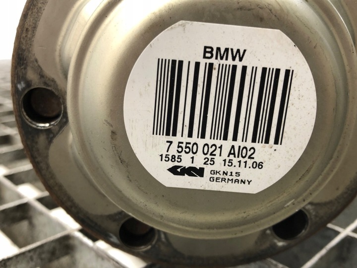 фото №6, Полуось правые зад bmw e60 7550021 2.5 177km sedan/limuzyna 01-10 шарнир
