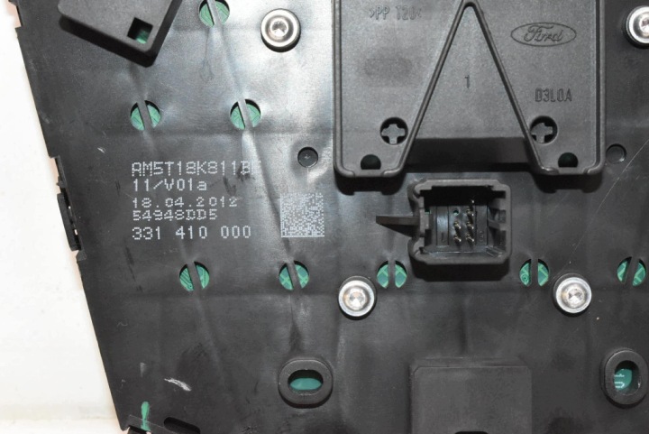 фото №14, Магнітола дисплей зчитувач панель cd aux am51t-18c815-gj ford c-max mk2 10-15