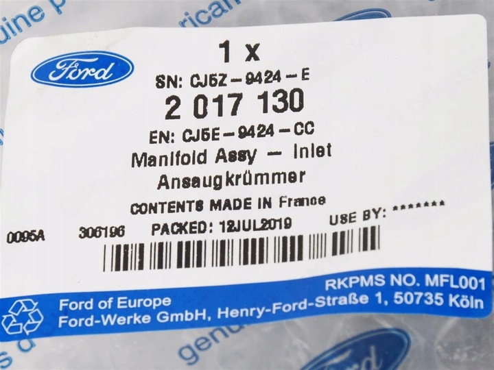 фото №14, Колектор впускний ford focus mk3 kuga mk2 2.0 2.3