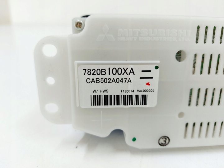 фото №7, Mitsubishi outlander iii рестайлінг 19r. панель клімат-контролю 7820b100xa