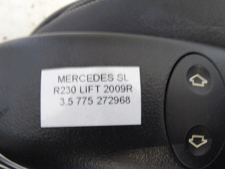 фото №10, Kpl сиденье сиденья диван чёрная кожа левый правые sl r230 рестайлинг