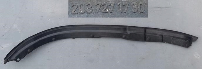 фото №1, Прокладка дверь левый перед mercedes c 203 w203 2037271730