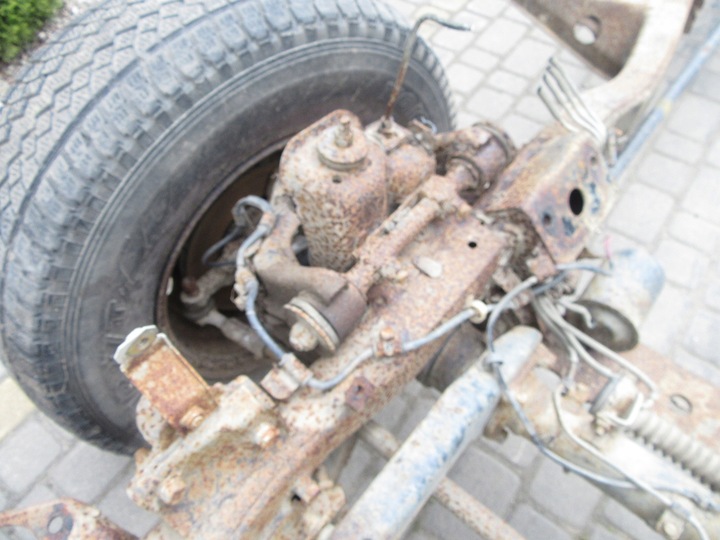 фото №15, Мосты мост перед зад рама ходовая часть mitsubishi pajero 2 3.0 v6 1995r. 4.636