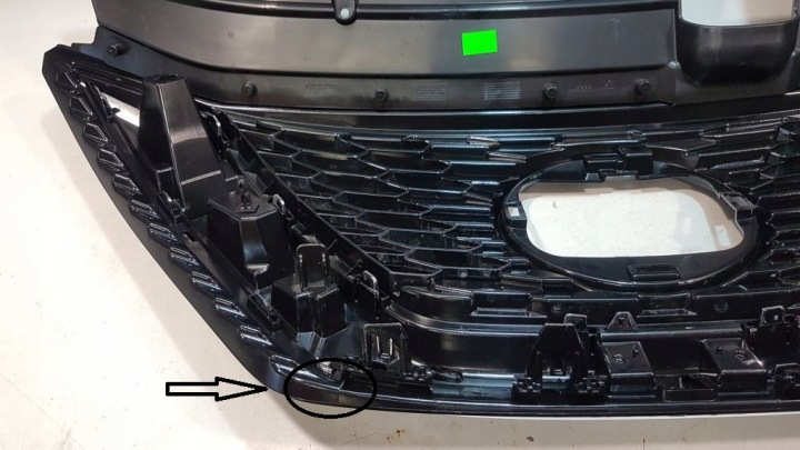 фото №9, Решітка решітка радіатора nissan qashqai ii рестайлінг 17- 62310hv3