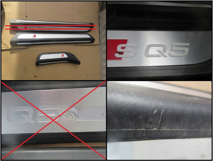 фото №1, Накладка планка порогова поріг wew audi q5 sq5 8r0