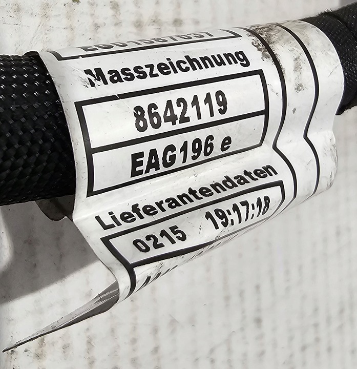 фото №8, Нова оригінальна джгут кабелі датчиків двигуна bmw - 8654973