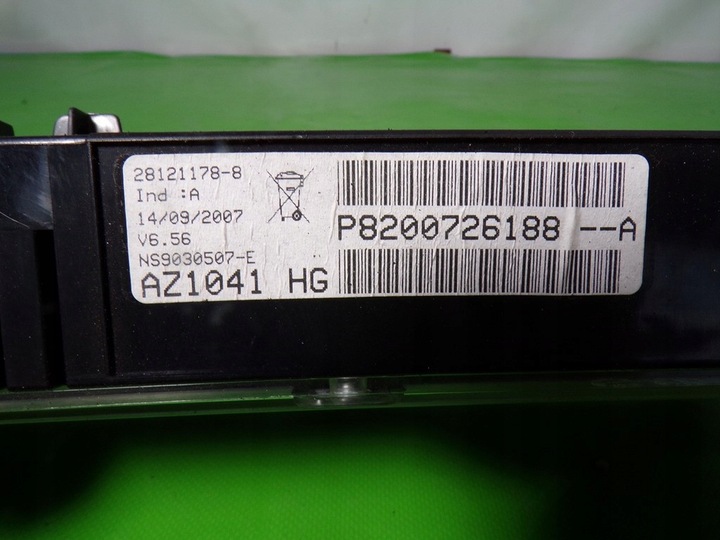 фото №14, Renault espace iv рестайлінг спідометр  дисплей 8200726188a