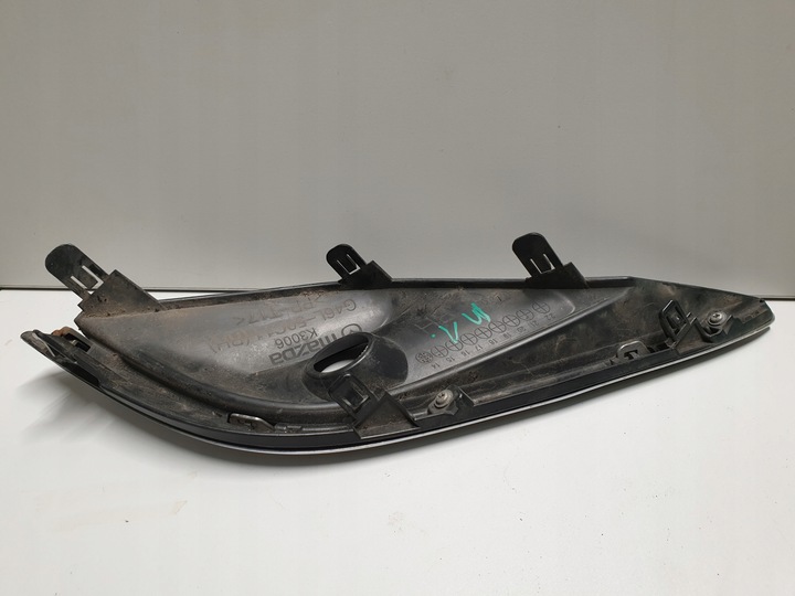 фото №7, Mazda 6 gj рестайлинг 15- решётка галоген правая планка хром