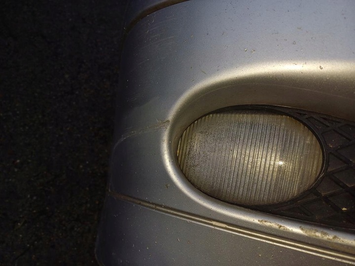 фото №16, Mercedes c-klasa w203 бампер перед 744 pdc серебряный