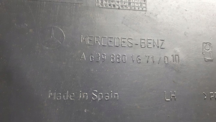 фото №7, Mercedes vito 2003-2014 бампер лівий зад