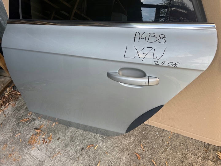 фото №6, Audi a4 b8 рестайлінг універсал avant allroad двері ліві задні лівий зад lx7w