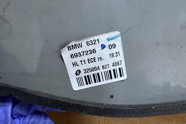 фото №9, Лампа правая задняя bmw 7 e65, e66, e67 325022 3.0l дизель 170kw 2006