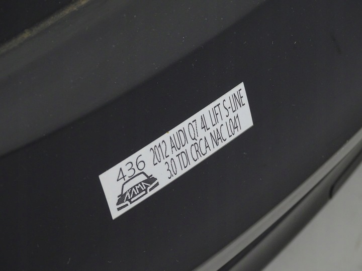 фото №15, Kpl бампер зад задній pod 4x pdc audi q7 4l рестайлінг s-line чорний l041