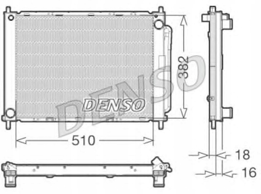фото №9, Denso drm23100 модуль охолоджуючий