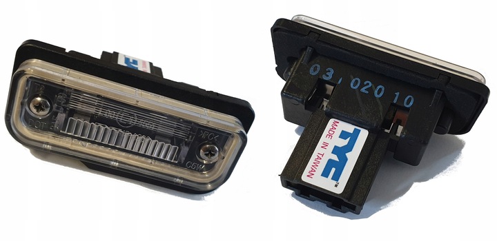 фото №1, Лампа освещение номерного знака rej. mercedes cls c219