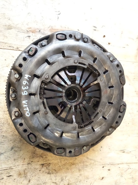 фото №11, Mercedes vito w209 w203 2.2 cdi 08r колесо двомасовий зчеплення комплект a646030
