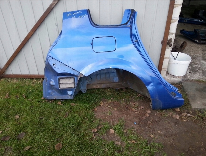 фото №1, Renault grand scenic ii 04-09 - крило правий зад