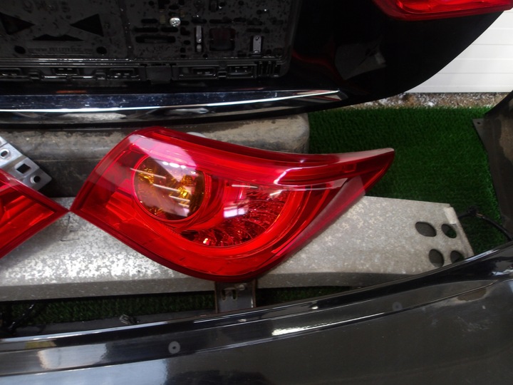 фото №4, Infiniti q50 крышка задняя бампер лампы европа цвет kh3