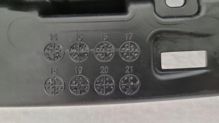 фото №11, Накладка козырёк планка решётка радиатора mazda 6 gj iii рестайлинг 14-