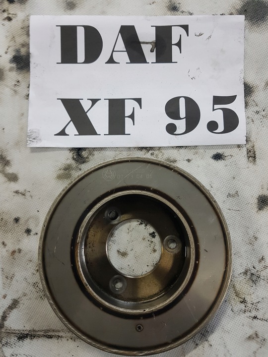 фото №1, Колесо двигателя вал глушитель колебания daf 95 xf e2