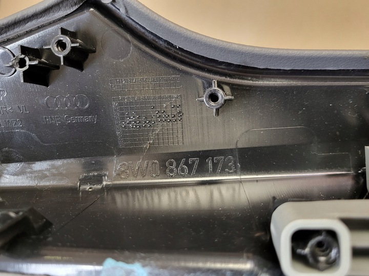фото №11, Подлокотник левый перед кнопки стекло зеркал audi a4 b9 8w a5 f5a оригинальный номер eu